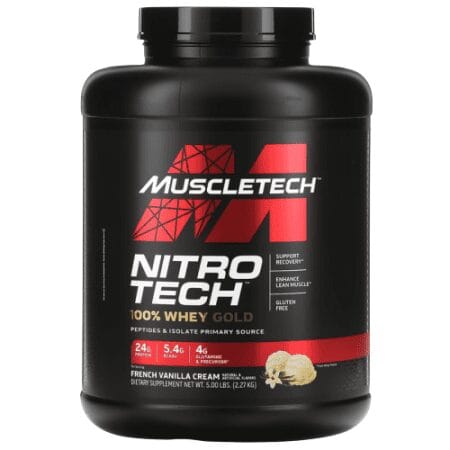 MuscleTech Nitro Tech Whey Gold 100% 2.3kg