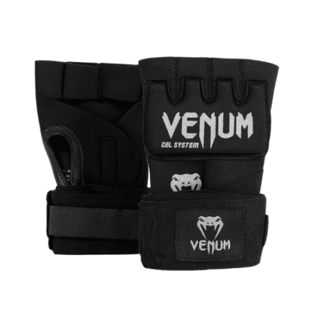 Venum Gel Kontact Quick Wraps - Black/Silver