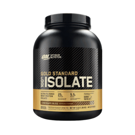 ON Gold Standard 100% Isolate Whey Protein powder